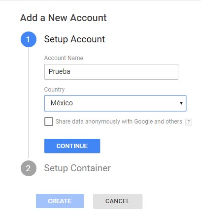Instalar tag manager wordpress
